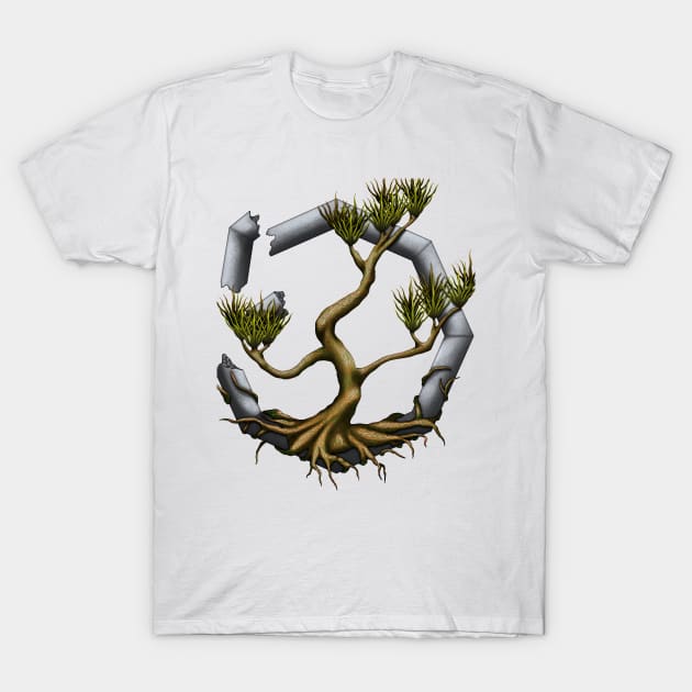 Bonsai: Octagon T-Shirt by GodxanGalactic